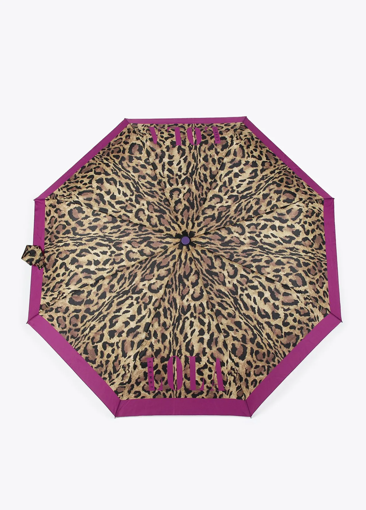 paraguas_pequeo_automtico_animal_print__lola_casademunt_0.webp Lola Casademunt Animal Print | Paraguas<Paraguas pequeño automático animal print | Lola Casademunt FUCSIA