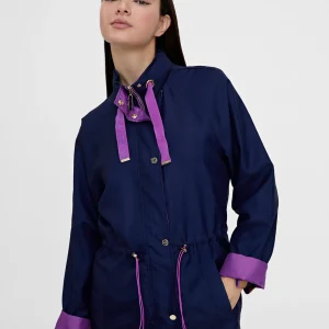 Lola Casademunt Chaquetas Y Gabardinas | Abrigos Y Cazadoras<Parka con capucha NAVY