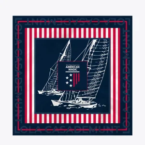 Lola Casademunt Bufandas Y Pañuelos<Pañuelo náutico edición limitada - Lola Casademunt AZUL-ROJO