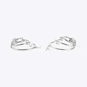 Lola Casademunt Pendientes<Pendientes 4 aros DORADO