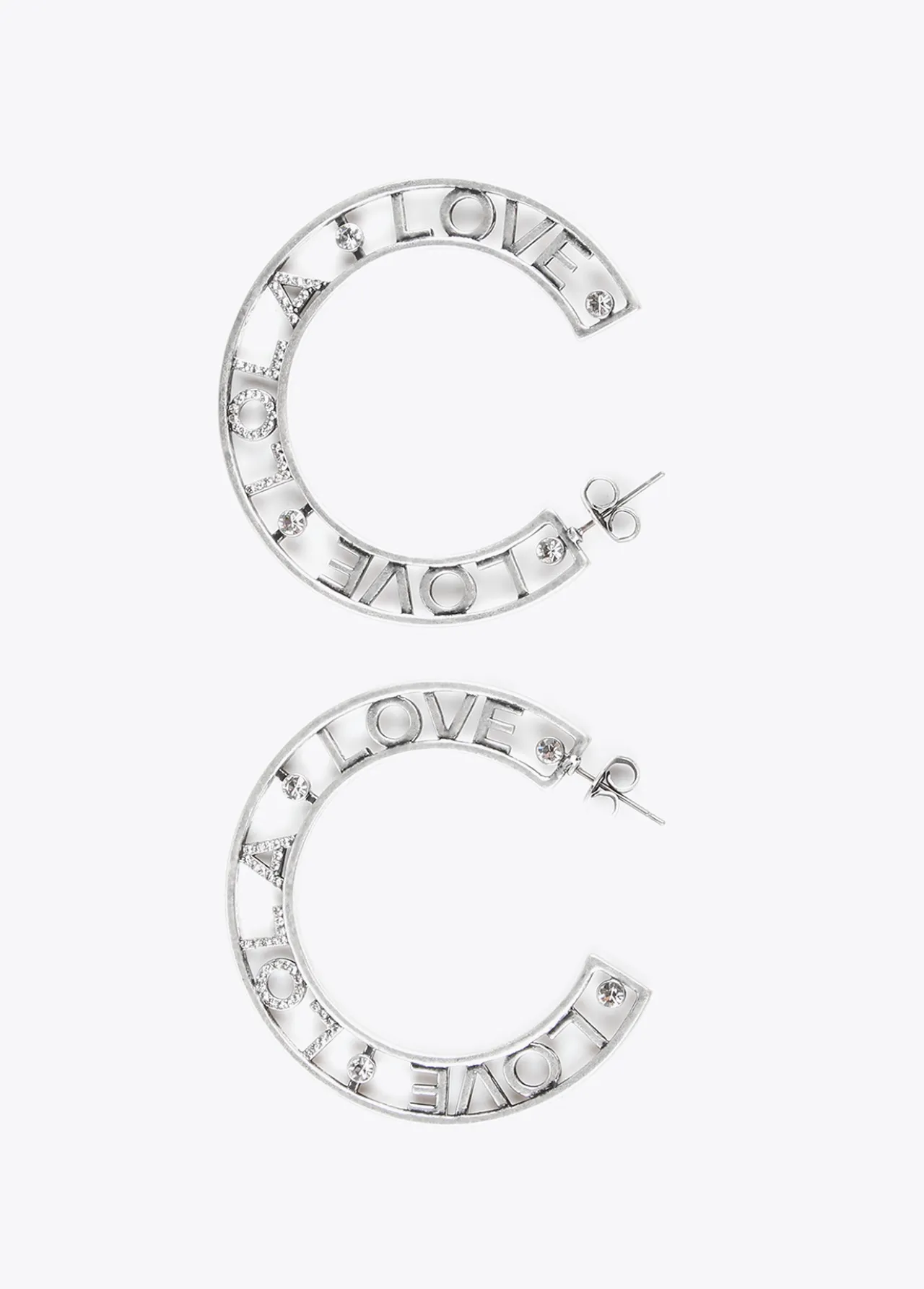 pendientes_aro_lola_love_2-1.webp Lola Casademunt Pendientes<Pendientes aro Lola Love PLATEADO