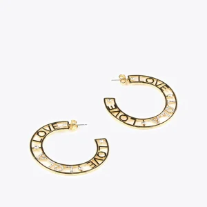 Lola Casademunt Pendientes<Pendientes aro Lola love DORADO