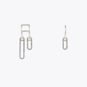 Lola Casademunt Pendientes<Pendientes asimétricos PLATEADO
