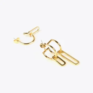 Lola Casademunt Pendientes<Pendientes asimétricos DORADO