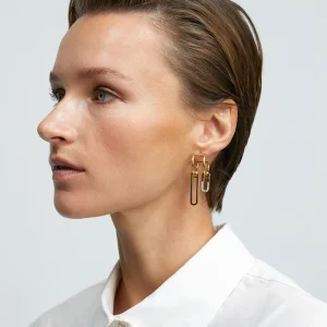 Lola Casademunt Pendientes<Pendientes asimétricos DORADO