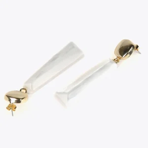Lola Casademunt Bisuteria<Pendientes s dos piezas BLANCO
