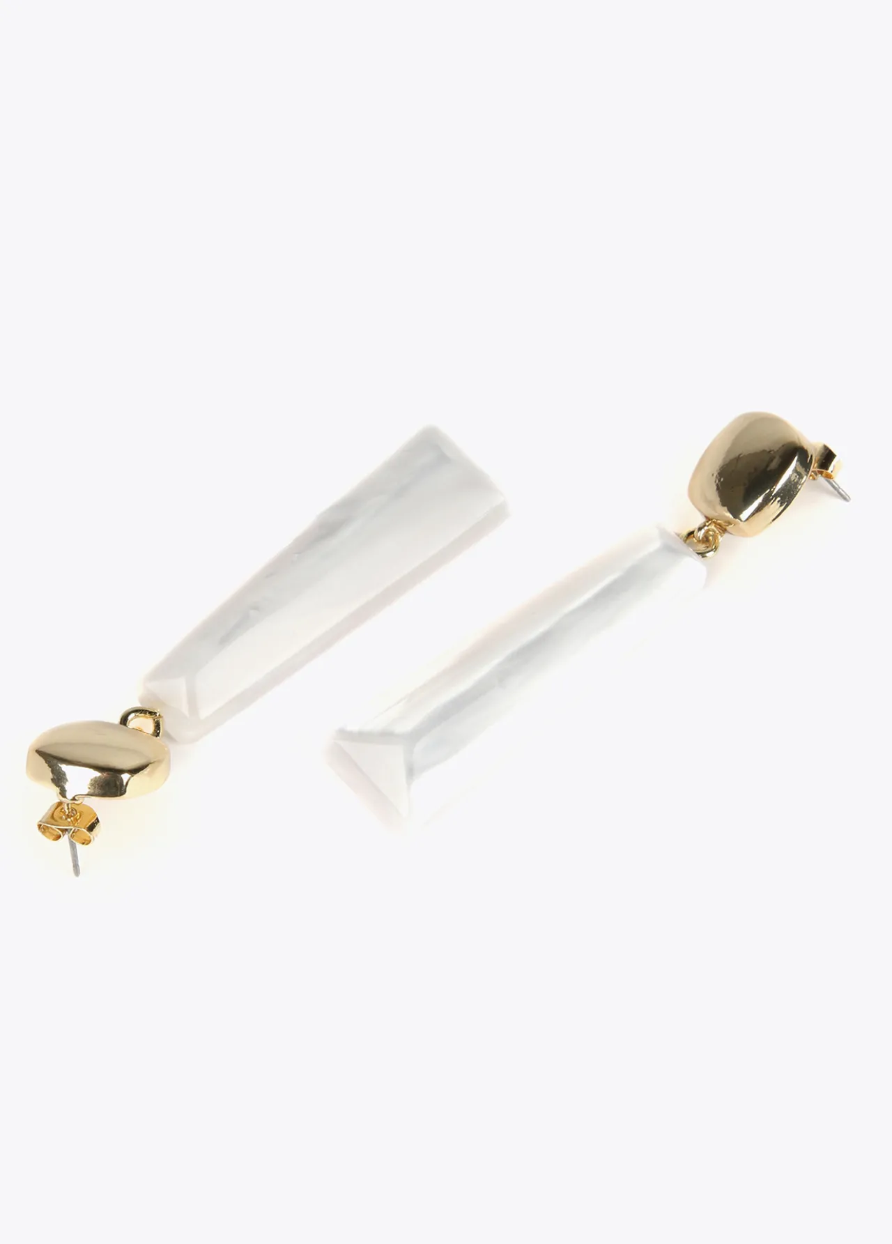 pendientes_blancos_dos_piezas_0.webp Lola Casademunt Bisuteria<Pendientes s dos piezas BLANCO