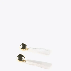 Lola Casademunt Bisuteria<Pendientes s dos piezas BLANCO