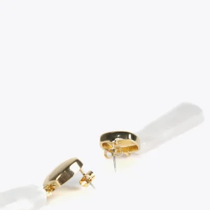 Lola Casademunt Bisuteria<Pendientes s dos piezas BLANCO