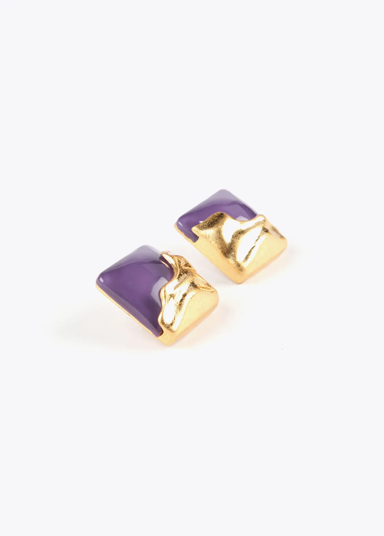 pendientes_botn_2.webp Lola Casademunt Pendientes<Pendientes botón METAL-LILA