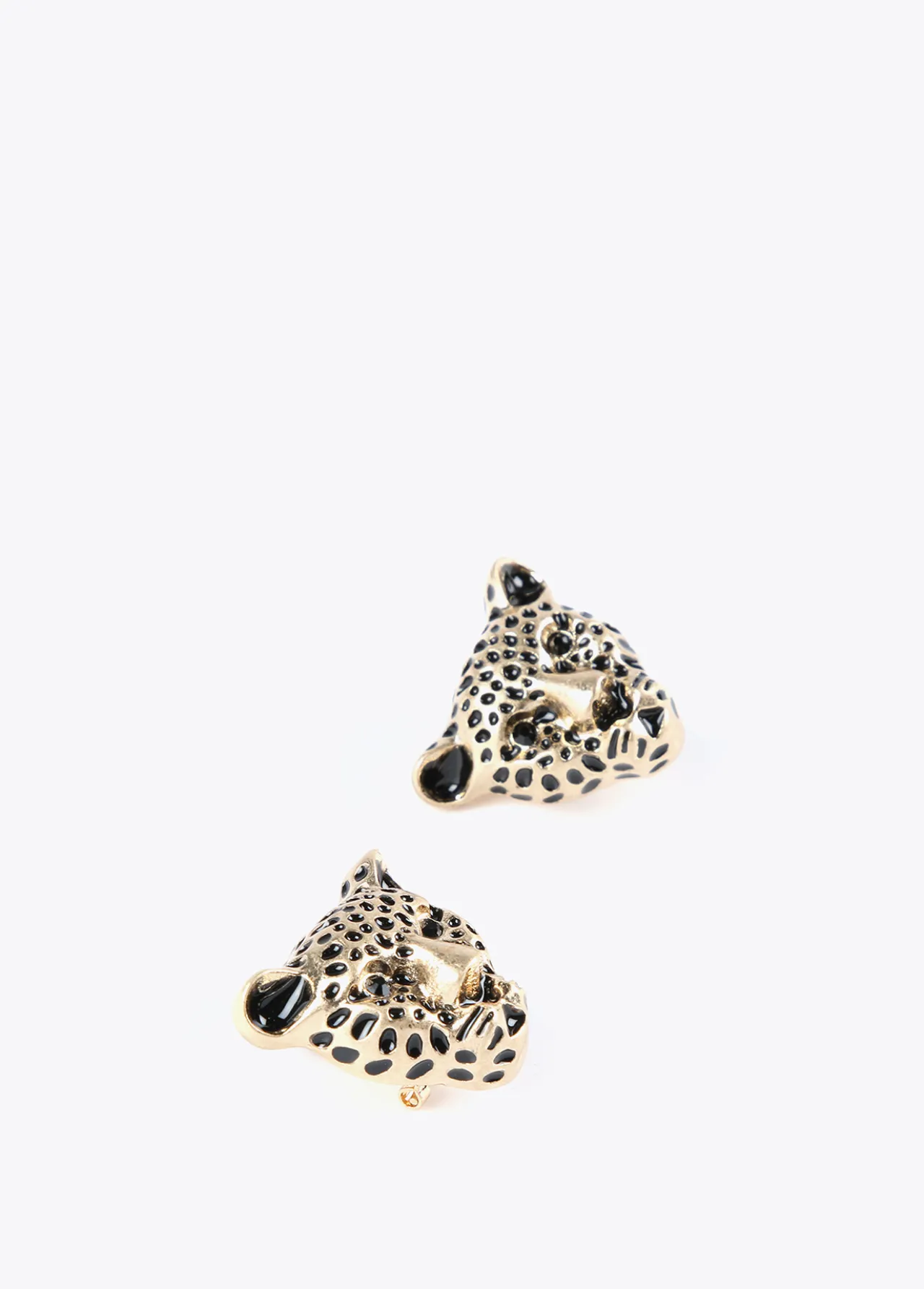 pendientes_cara_leopardo_5.webp Lola Casademunt Bisuteria<Pendientes cara leopardo DORADO