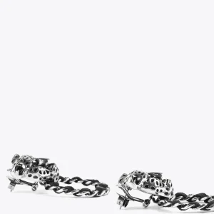 Lola Casademunt Bisuteria<Pendientes cara leopardo y aro DORADO