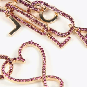 Lola Casademunt Pendientes<Pendientes colgantes y cristales GRISMETALIZADO