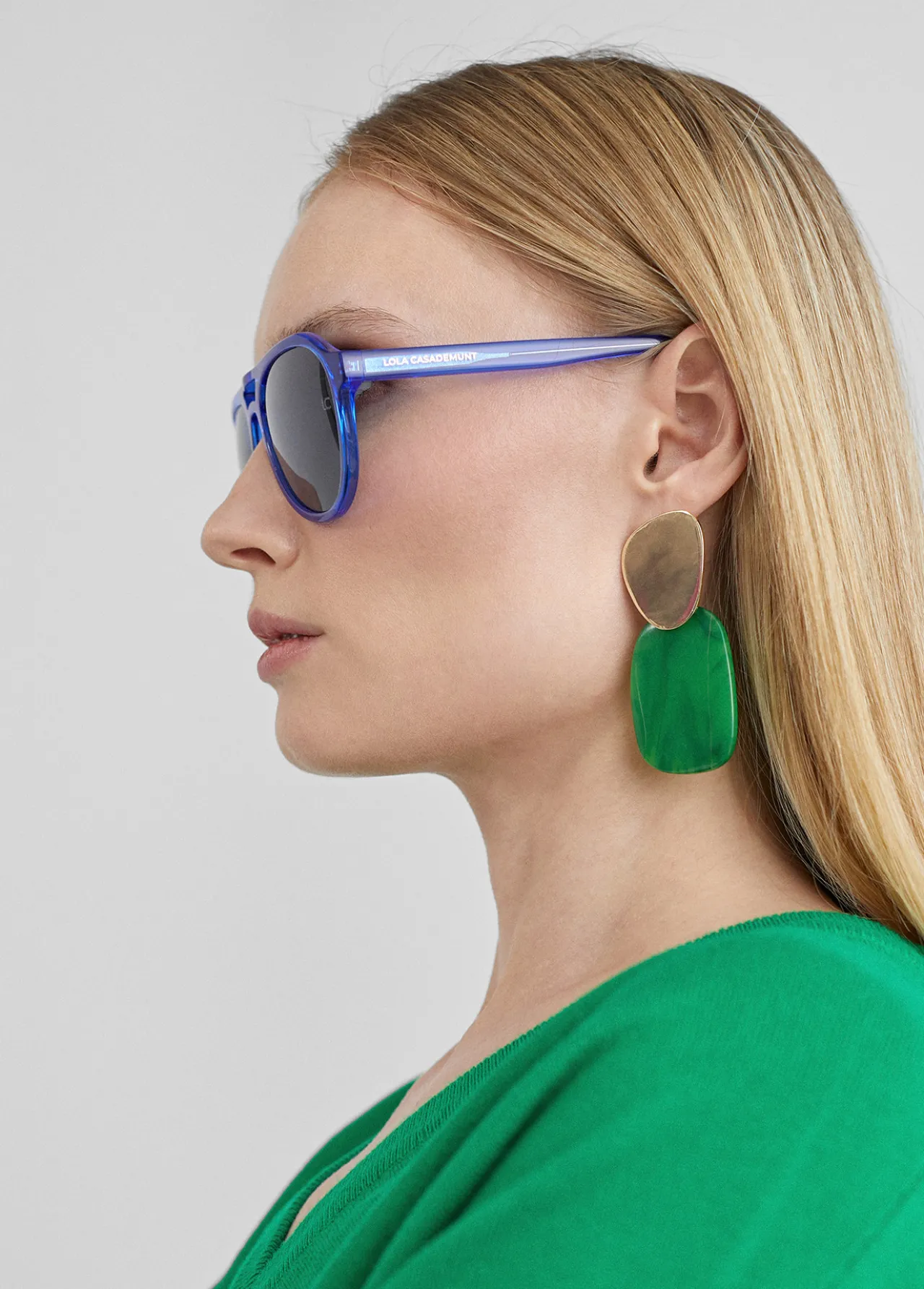 pendientes_con_dos_piezas_1.webp Lola Casademunt Bisuteria<Pendientes con dos piezas FUCSIA