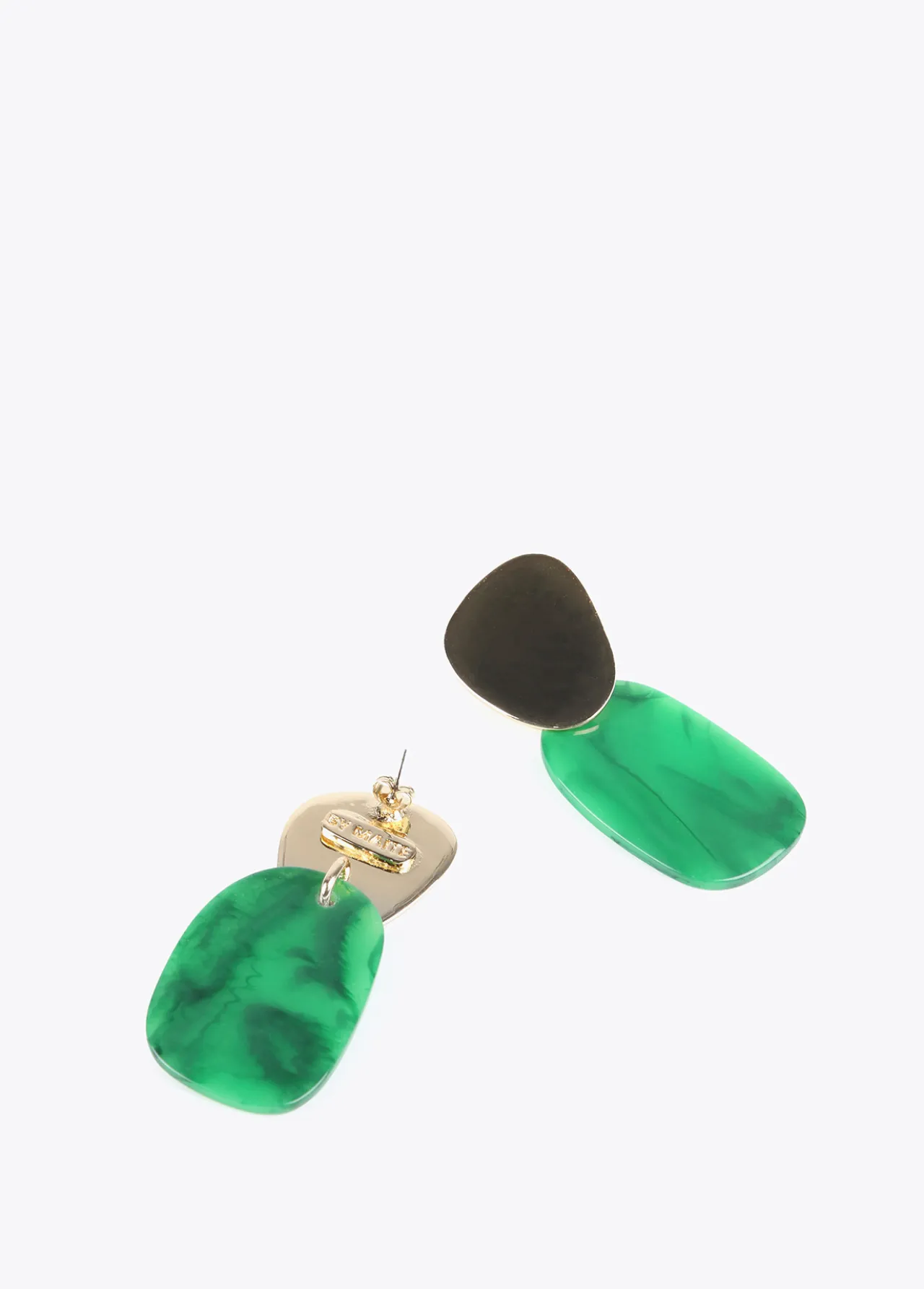 pendientes_con_dos_piezas_3.webp Lola Casademunt Bisuteria<Pendientes con dos piezas FUCSIA
