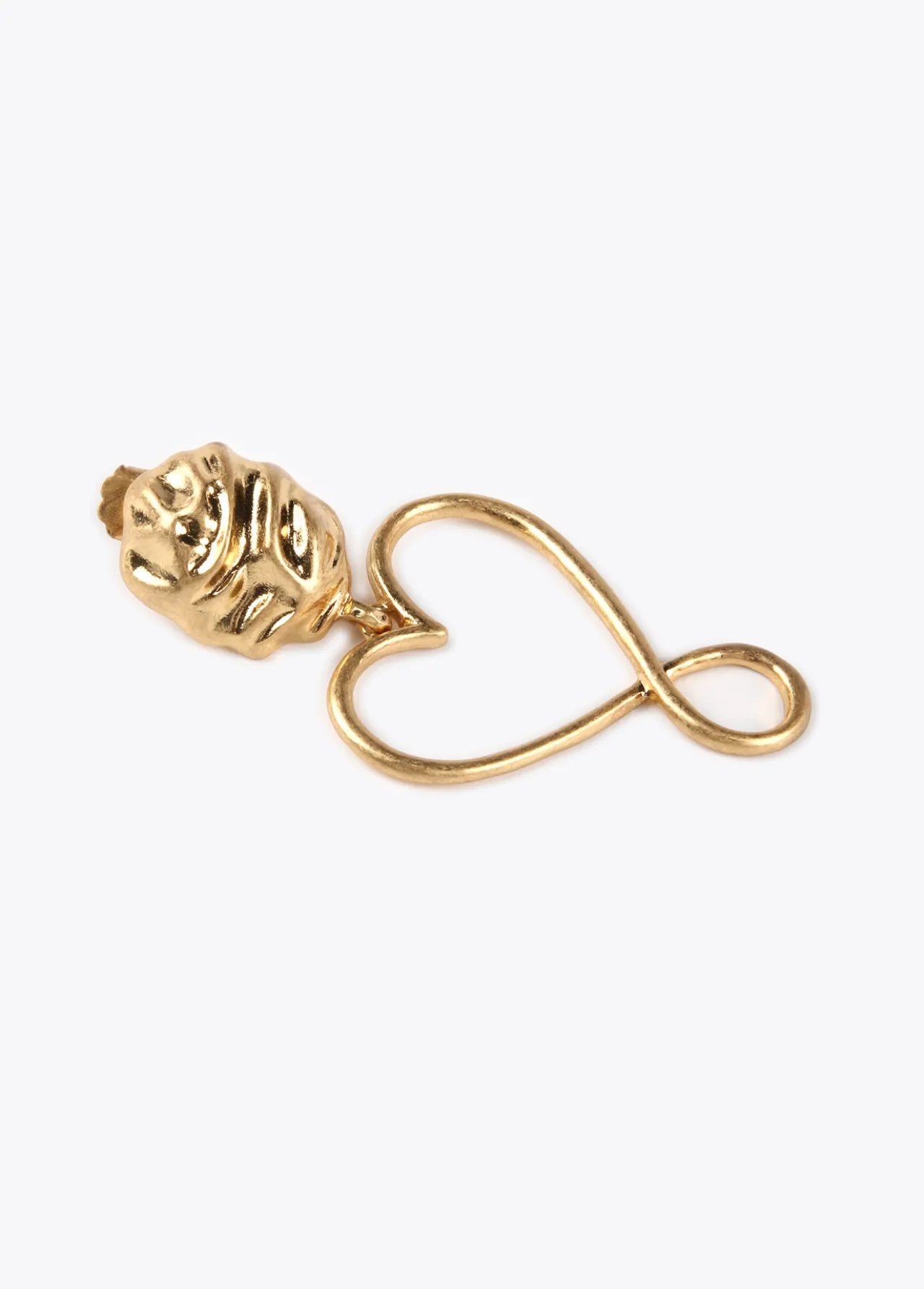 pendientes_corazn_infinito_3.webp Lola Casademunt Pendientes<Pendientes corazón infinito DORADO