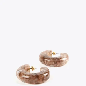 Lola Casademunt Bisuteria<Pendientes de aro CRUDO
