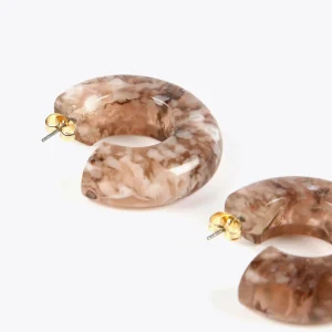 Lola Casademunt Bisuteria<Pendientes de aro CRUDO