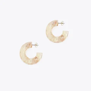 Lola Casademunt Bisuteria<Pendientes de aro CRUDO