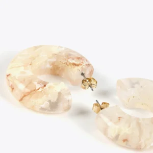 Lola Casademunt Bisuteria<Pendientes de aro CRUDO