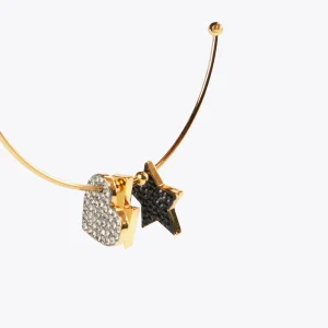 Lola Casademunt Pendientes<Pendientes de aro con charms METAL-GRIS