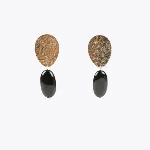 Lola Casademunt Bisuteria<Pendientes de dos piezas NEGRO