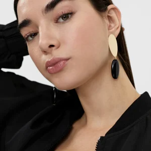 Lola Casademunt Bisuteria<Pendientes de dos piezas NEGRO