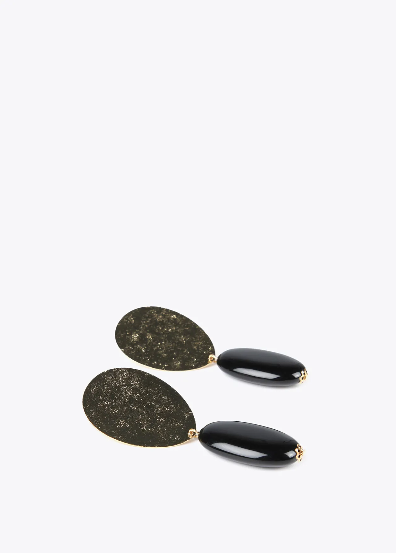 pendientes_de_dos_piezas_4.webp Lola Casademunt Bisuteria<Pendientes de dos piezas NEGRO