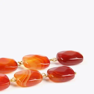 Lola Casademunt Bisuteria<Pendientes de piedras naturales MARRON