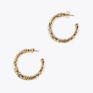 Lola Casademunt Pendientes<Pendientes s con textura DORADO