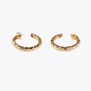 Lola Casademunt Pendientes<Pendientes s con textura DORADO