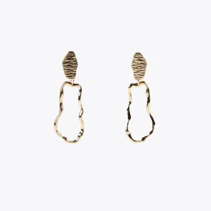 Lola Casademunt Bisuteria<Pendientes s multiforma DORADO