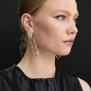Lola Casademunt Bisuteria<Pendientes s multiforma DORADO