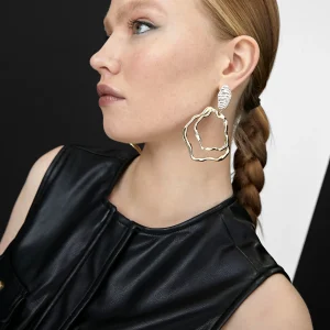 Lola Casademunt Bisuteria<Pendientes s multiforma DORADO