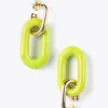 Lola Casademunt Bisuteria<Pendientes dos piezas FUCSIA