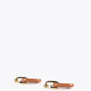 Lola Casademunt Bisuteria<Pendientes dos piezas FUCSIA