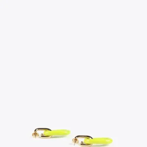 Lola Casademunt Bisuteria<Pendientes dos piezas FUCSIA