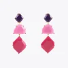 Lola Casademunt Pendientes<Pendientes piedras METAL-NEGRO