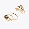 Lola Casademunt Pendientes<Pendientes simulador piercings DORADO