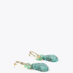 Lola Casademunt Bisuteria<Pendientes TURQUESA