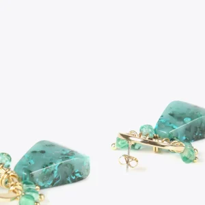 Lola Casademunt Bisuteria<Pendientes TURQUESA