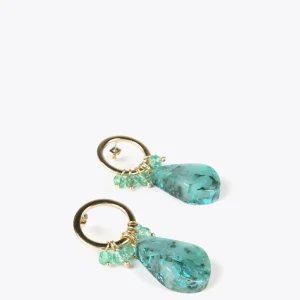 Lola Casademunt Bisuteria<Pendientes TURQUESA