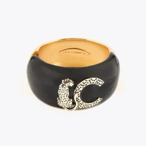 Lola Casademunt Pulseras<Pulsera ancha METAL-NEGRO