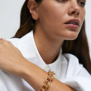 Lola Casademunt Pulseras<Pulsera de cadena dorada DORADO