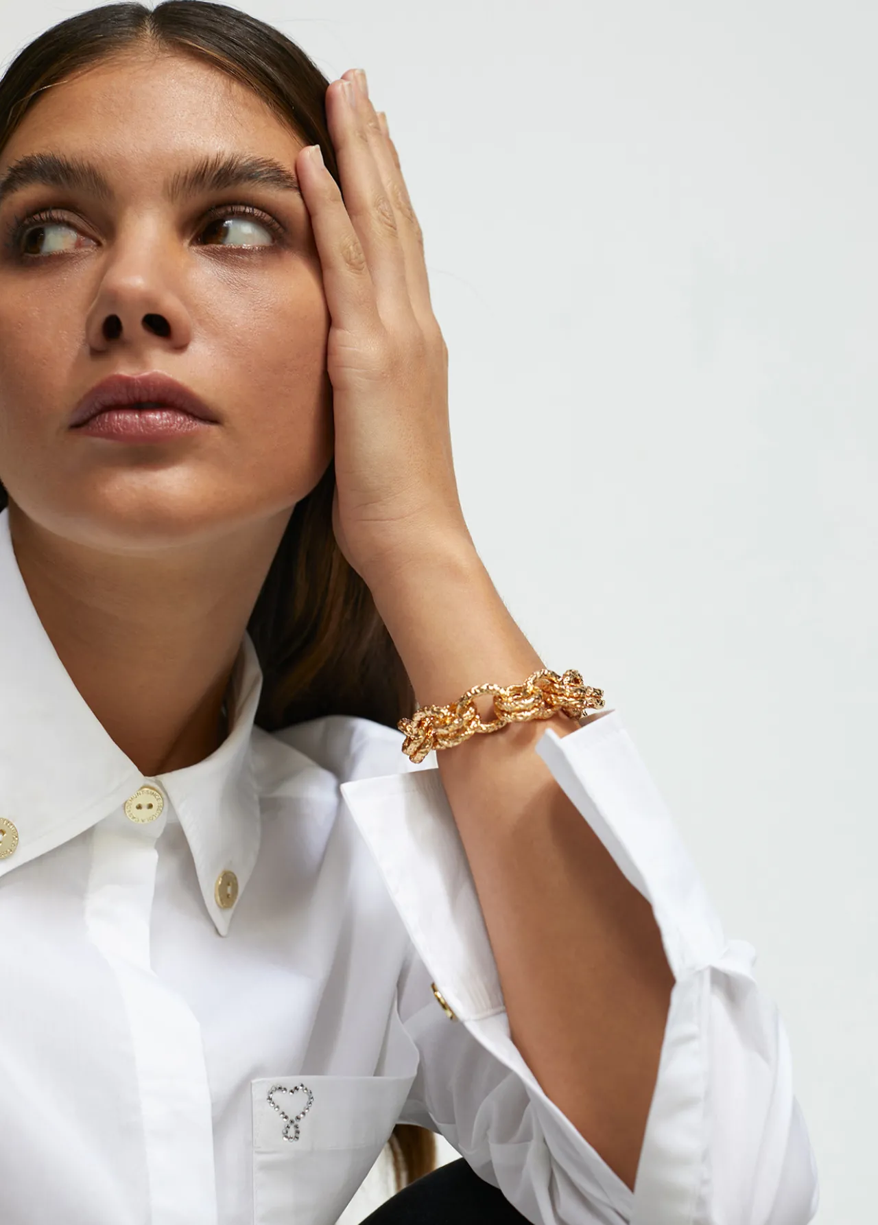 pulsera_de_cadena_dorada_6.webp Lola Casademunt Pulseras<Pulsera de cadena dorada DORADO