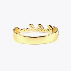 Lola Casademunt Pulseras<Pulsera dorada Lola love DORADO