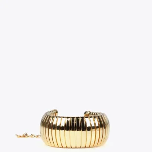Lola Casademunt Bisuteria<Pulsera elástica DORADO