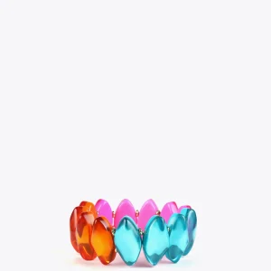 Lola Casademunt Bisuteria<Pulsera elástica colores AZULELECTRICO
