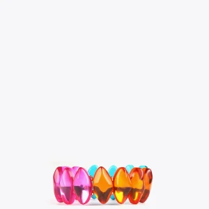 Lola Casademunt Bisuteria<Pulsera elástica colores AZULELECTRICO