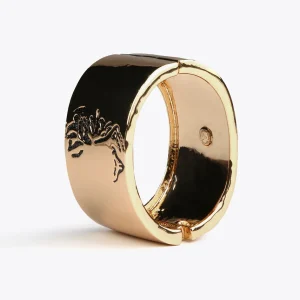 Lola Casademunt Pulseras<Pulsera rígida METAL-NEGRO